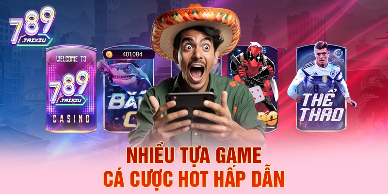 Kho game đa dạng tại rikvip
